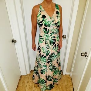 NWT Boston Proper tropical maxi dress